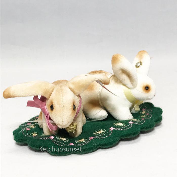 Steiff（シュタイフ） テディベア ラビット ピンクッション セット