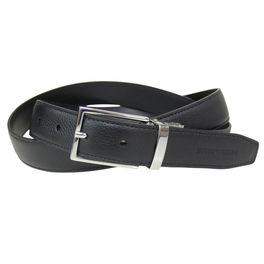 EMPORIO ARMANI エンポリオアルマーニ メンズリバーシブルレザーベルト