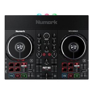 Numark DJコントローラー Party Mix Live スピーカー内蔵 LED搭載