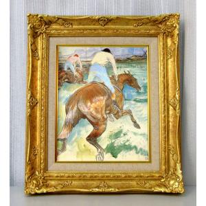 世界の名画 ロートレック ムーランルージュの英国紳士 ジクレー