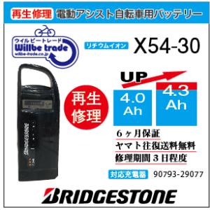 YAMAHA（ヤマハ） 電動自転車 ブリヂストン BRIDGSTON バッテリー X56