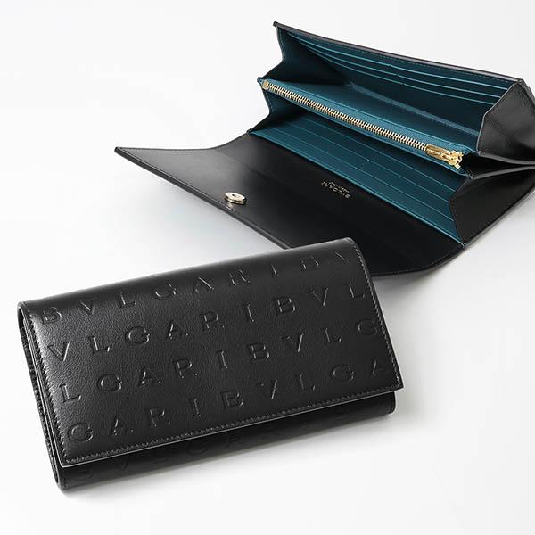BVLGARI（ブルガリ） 長財布 メンズ ブルガリロゴ ロングウォレット