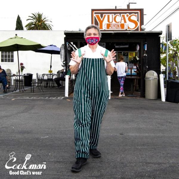 COOKMAN（クックマン） Fisherman's Bib Overall Dark Green