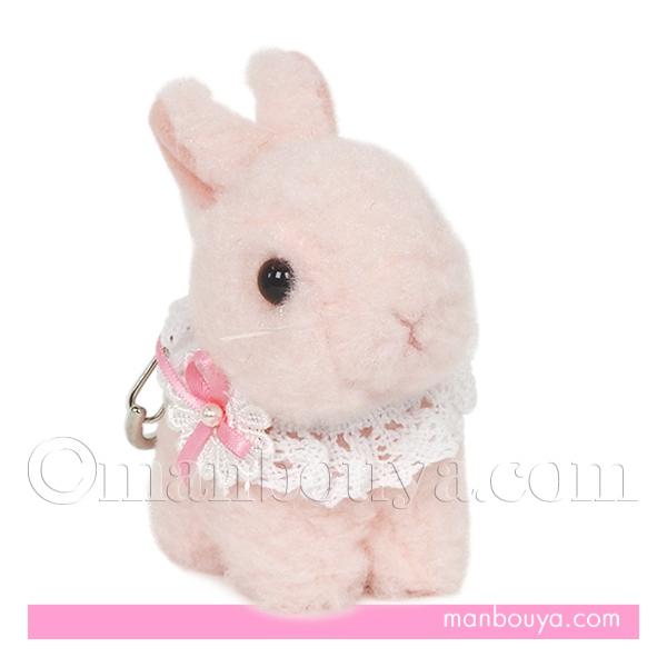 うさぎ ぬいぐるみ ピンク キーホルダー たけのこ TAKENOKO JOYFUL