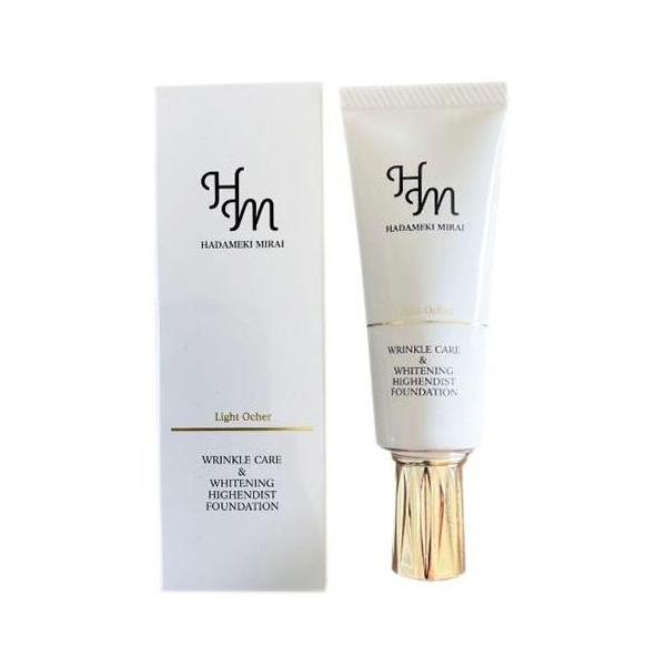 ハダメキミライ リンクルケア 美白リキッドファンデーション ライト