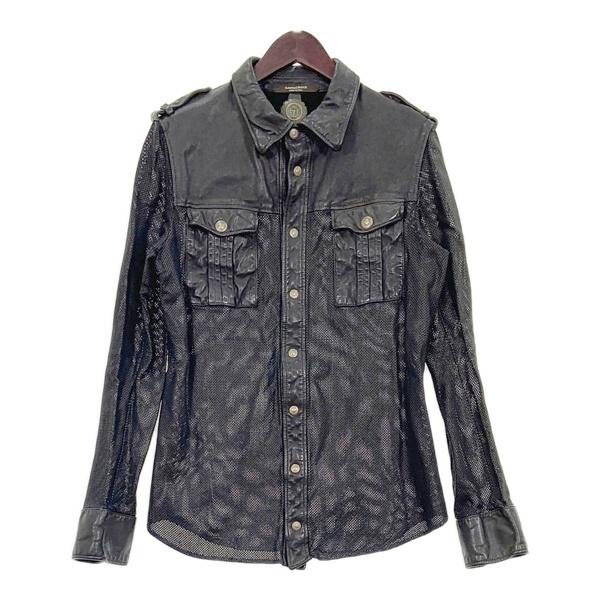 SANTACROCE サンタクローチェ バッファローレザー シャツ ジャケット