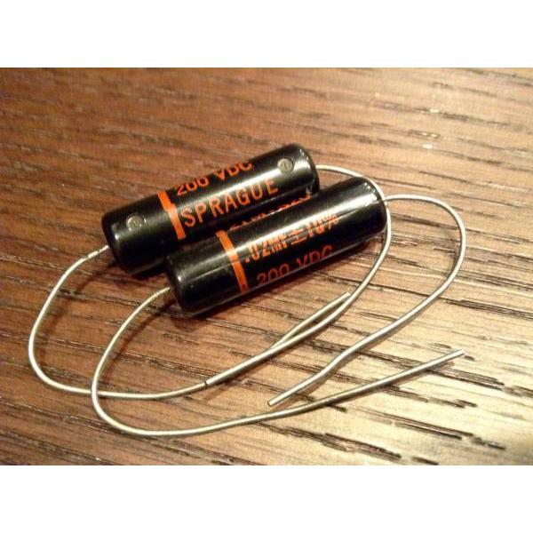 ビンテージ Sprague Black Beauty .02 200v コンデンサ 新品 お勧め