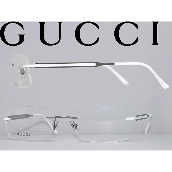 GUCCI グッチ メガネフレーム ブランド 縁無し フチなし 1949-SZ9