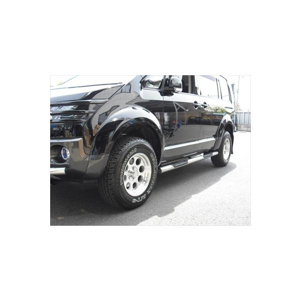 デリカ D:5 前期 Kaddis オーバーフェンダー ヨンマル TYPE-S 塗装済み