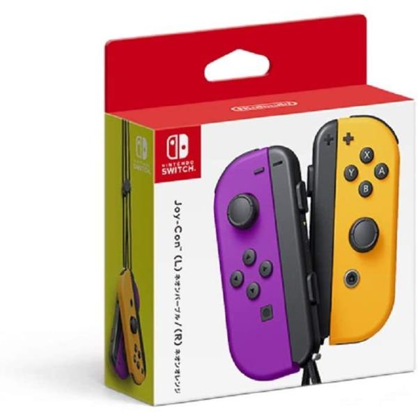 Nintendo Switch Joy-Con(L) ネオンパープル / (R) ネオンオレンジ