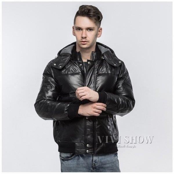 ラム革ダウンジャケット ラム革ジャケット ダウン レザージャケット