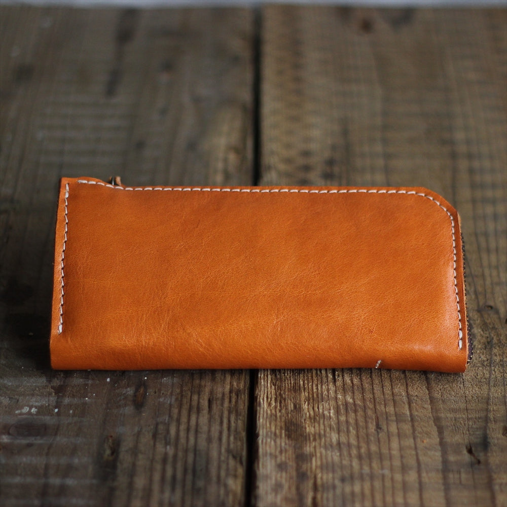 リスコ｜L字ファスナー長財布｜柔・硬のコンビメーション g-65