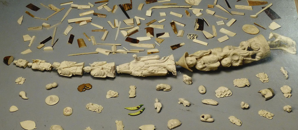 伊豆高原 象牙と石の彫刻美術館 ジュエルピア – 象牙彫刻120点を中心に