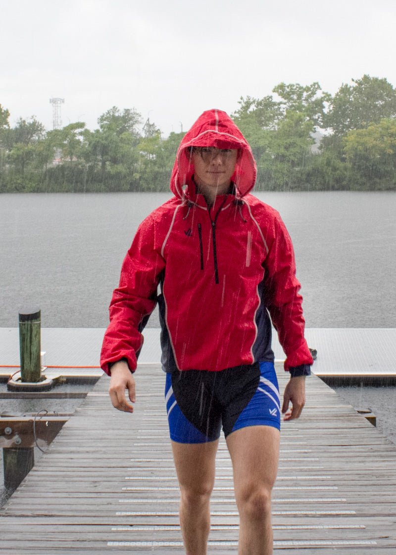 Unisex Classic Sequel Splash Jacket Red/Navy - JLAthletics