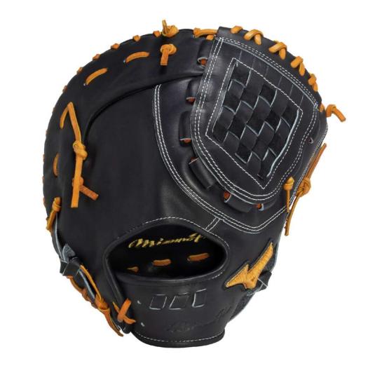MIZUNO Pro 硬式 ファーストミット 黒 即戦力 平裏刺繍1円】2025モデル