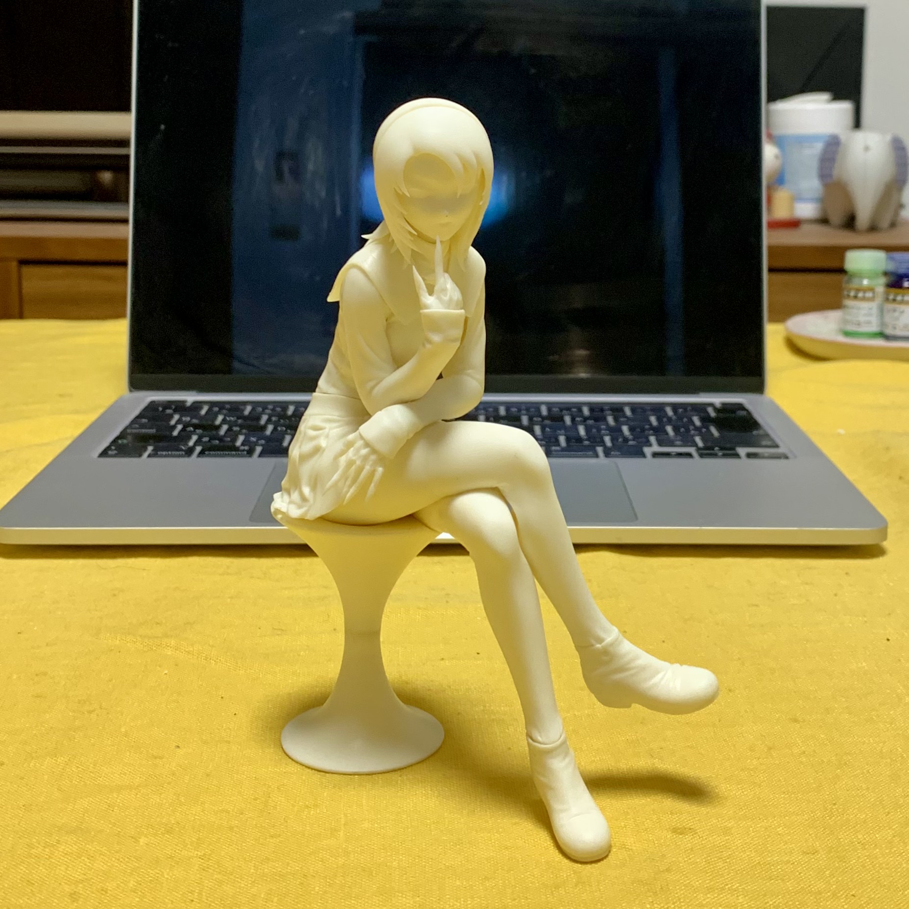 1/8 結城奈緒 制服ver. – 模型製作 かえる工房