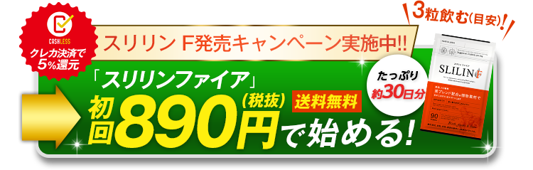 忙し過ぎる大人女子のためのダイエットサポートスリリンファイア新発売！