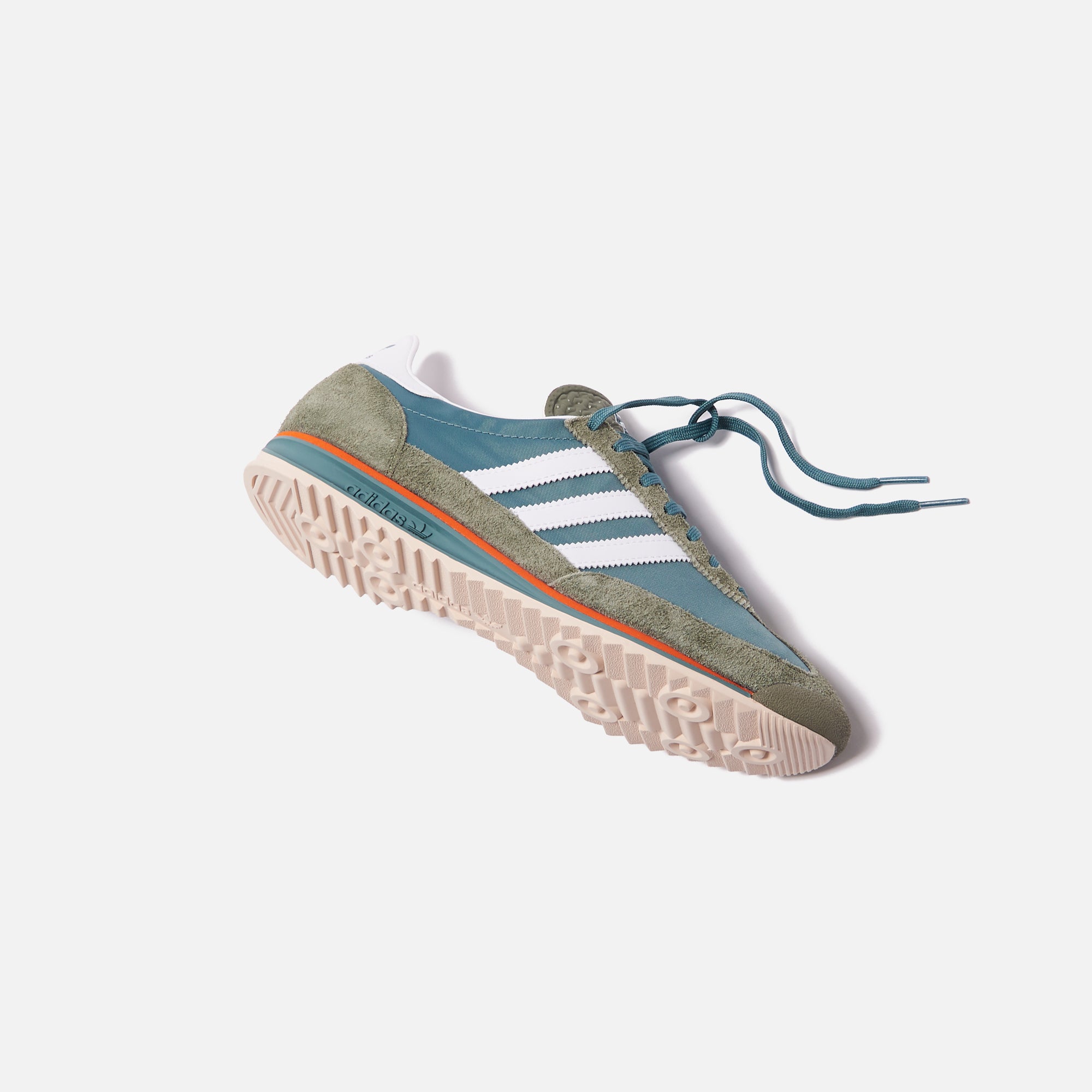 adidas SL 72 - Raw Green / White / Orange – Kith