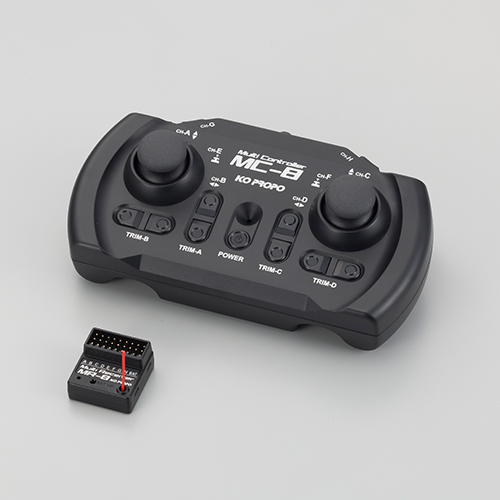 MC-8 2.4GHz MX-F 送受信機セット（MR-8付属） | 近藤科学