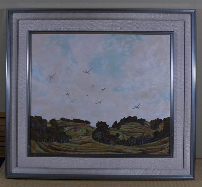 春空（額10号）｜新・古美術 高美堂（こうびどう）｜掛軸販売・通販