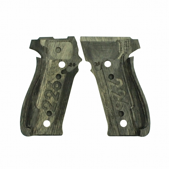 L.A.ホビーショップ / 木グリップ : SIG P226用 ステイプル/チェッカー