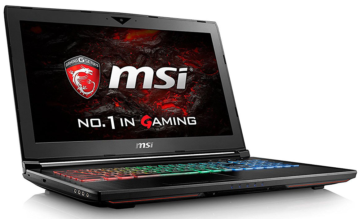MSI GT62VR DOMINATOR - i7-6700HQ · NVIDIA GeForce GTX 1060 · 15.6