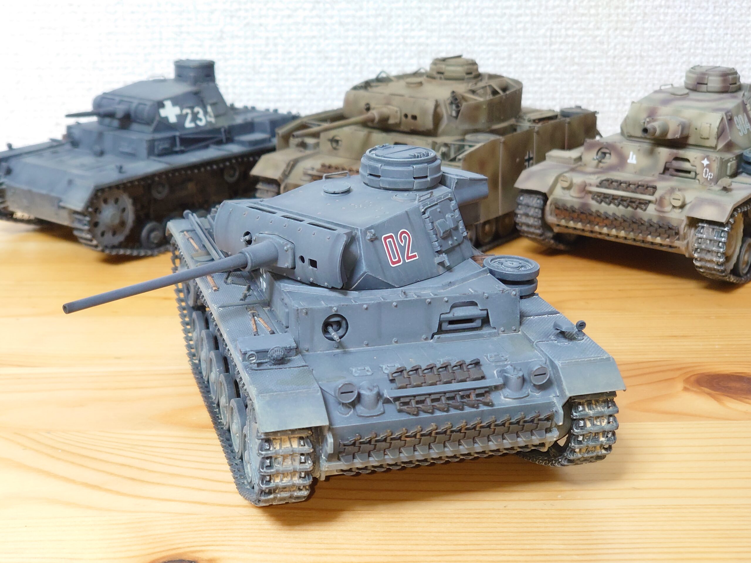 タミヤ 1/35 III号戦車L型 製作記⑥(完成) | 模型大隊戦闘日誌