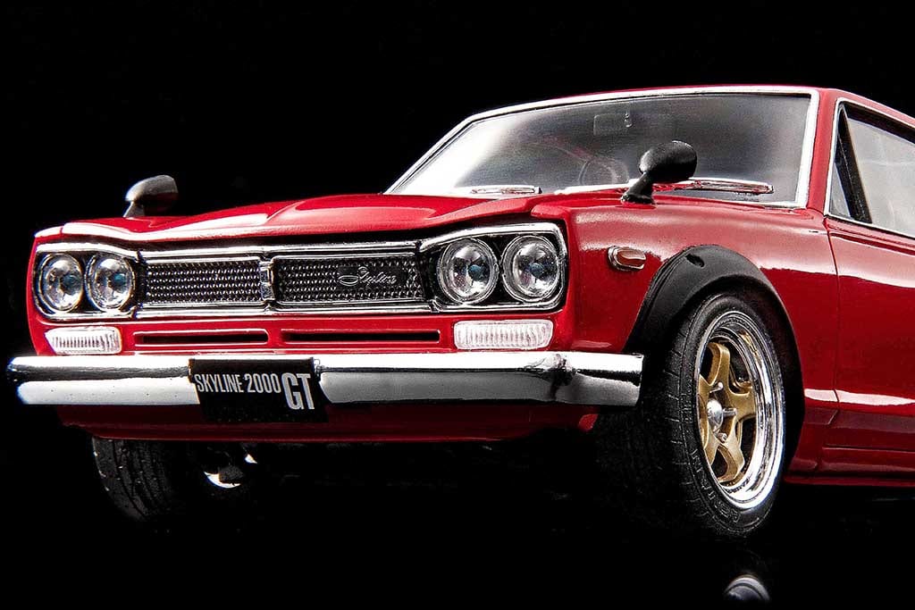 本物じゃないけど本気だぜ！タミヤ製プラモ「ハコスカGT-R」をR仕様GT