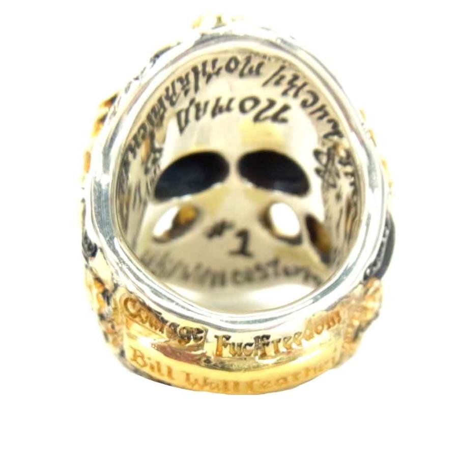 ビルウォールレザー 18Kスカル ダイヤ アルティメット マスタースカル