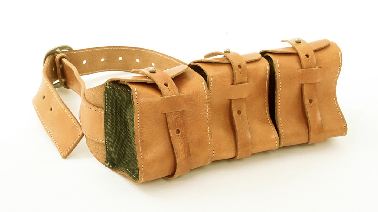 マガジンポーチ 男女兼用 本革 Horn Works 26719 | レザージャケット