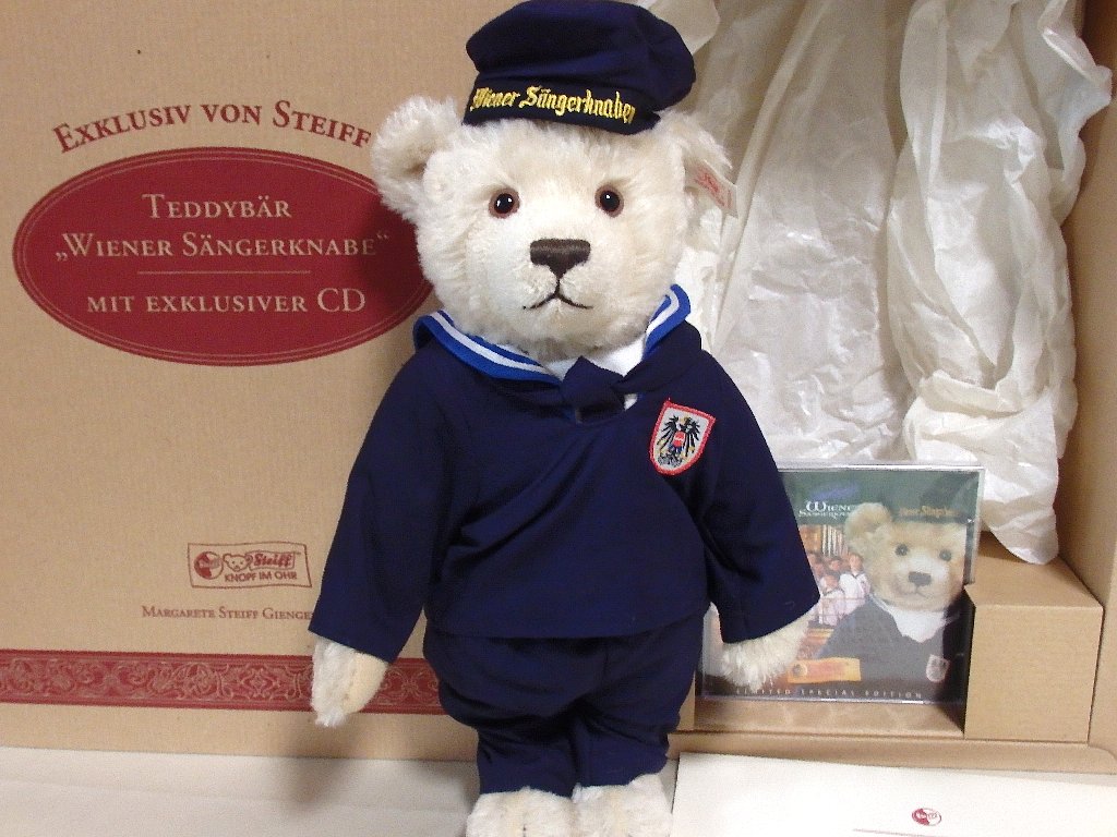 シュタイフ社・1998年限定「ウィーン少年合唱団テディベア」 : よきべ