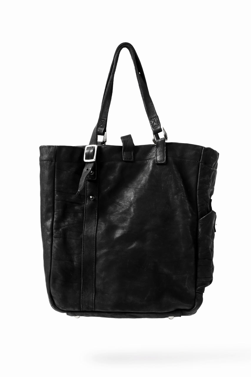ISAMU KATAYAMA BACKLASH TOTE BAG / DOUBLE SHOULDER OBJECT DYED