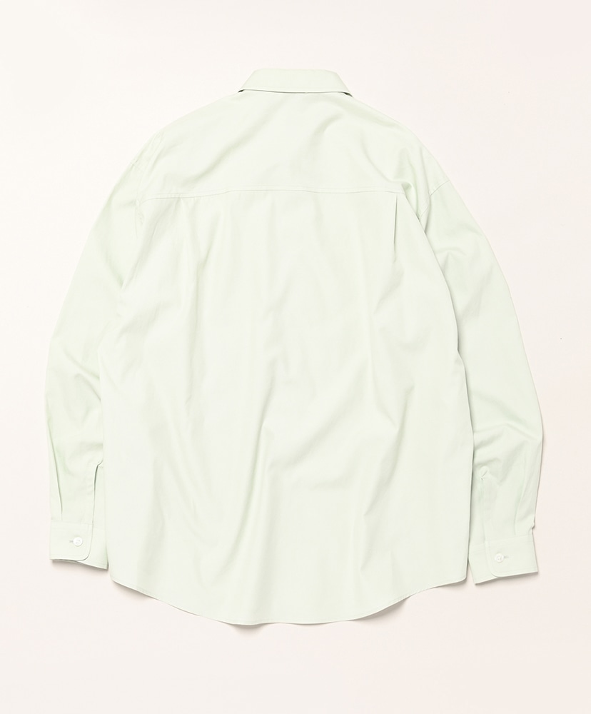 Washed Finx Twill Big Shirt(3(MEN) Light Khaki/ライトカーキ): AURALEE