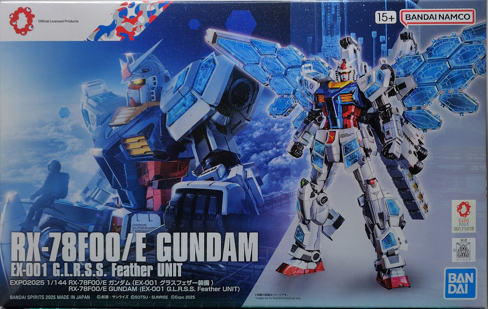 プラモデル】1/144 RX78F00/Eガンダム（万博ガンダム） 組み立て