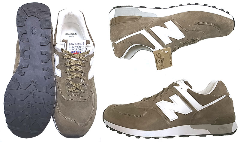 New Balance M576BWN ニューバランス576 ブラウン ヌバック イギリス製