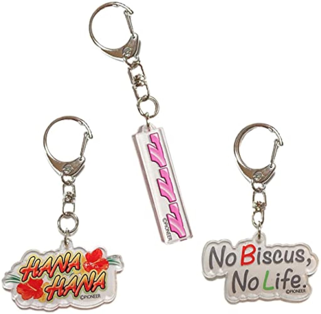 Amazon.co.jp: [アズグリッド] HANAHANA アクリルキーホルダー 3種