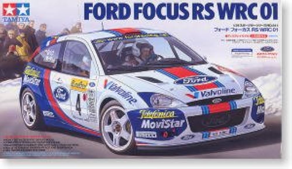 Amazon.com: #24241 Tamiya Ford Focus RS WRC 01 1/24 Scale Plastic