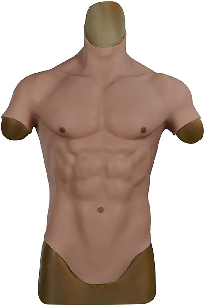 Amazon.co.jp: [HUWAHUWA] 筋肉スーツ ファスナー付き イケメン筋肉