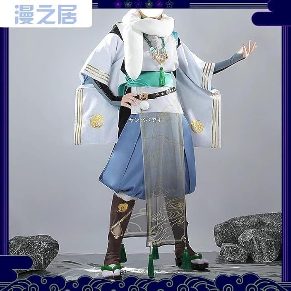 Amazon.co.jp: [ヤンババです] 叢雲カゲツ コスプレ衣装+耳飾り+