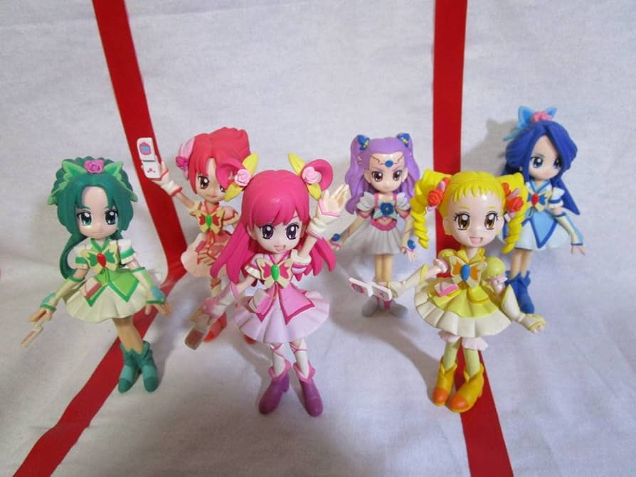 Amazon | Yes!プリキュア5GoGo! キュアドール フィギュア 6体セット