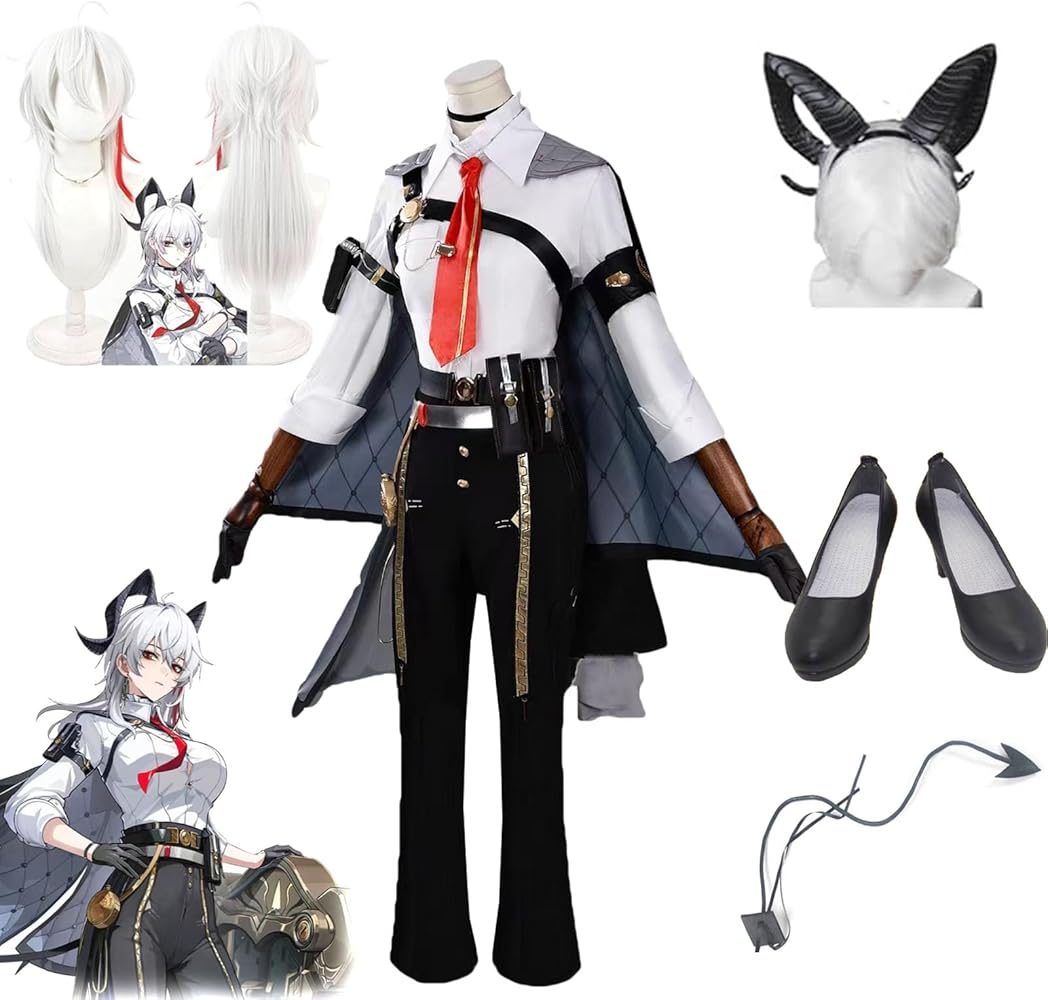 Amazon.co.jp: 鳴潮 ザンニー コスプレ衣装 『角、尻尾、靴、ウイッグ