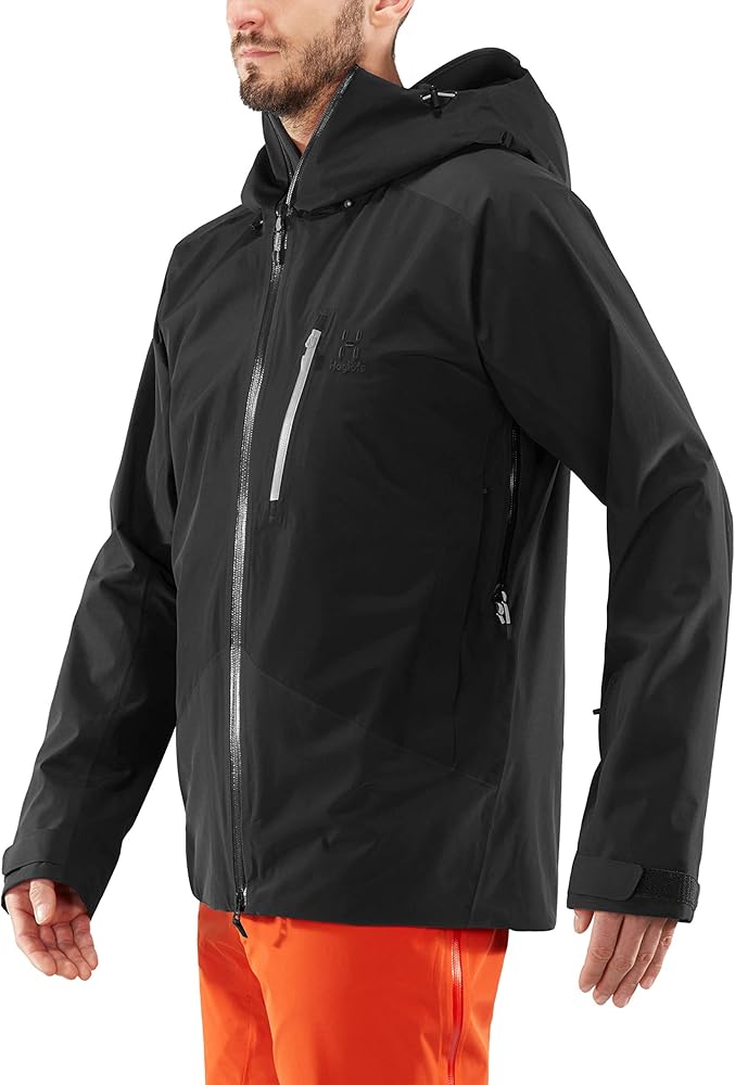 Amazon | [ホグロフス] NIVA JACKET MEN メンズ TRUE BLACK EU S (日本