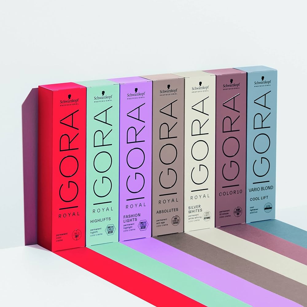 Amazon.com : Schwarzkopf Igora Royal Colorist's Color Creme Tube 8