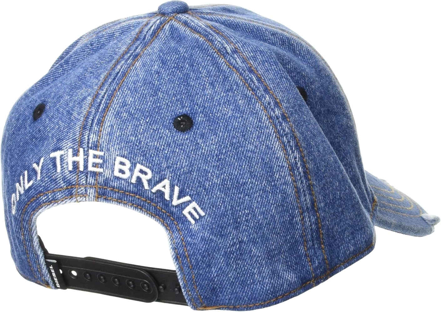 Amazon | (ディーゼル) DIESEL メンズ キャップ デニム 刺繍