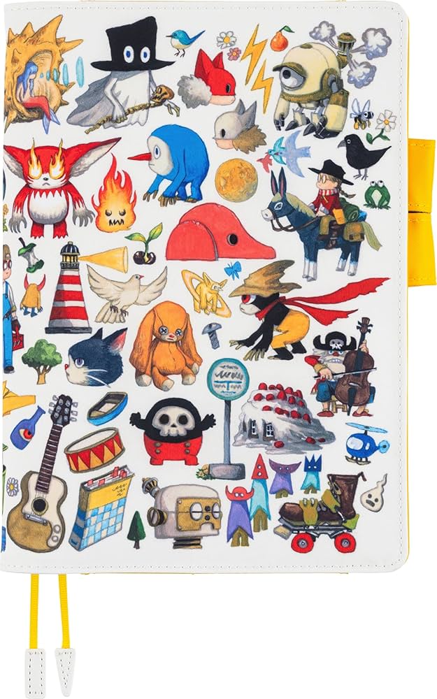 Amazon.co.jp: ほぼ日手帳 カズン(A5)手帳カバー 草野マサムネ×junaida