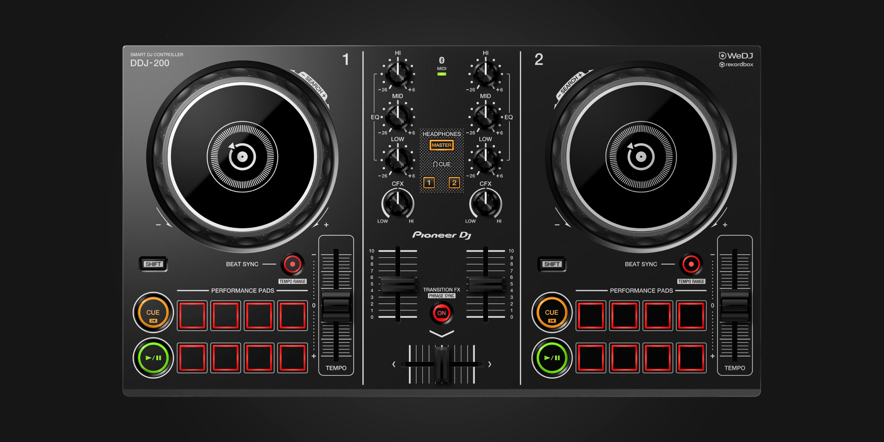 Pioneer DJ DDJ-200 - Serato DJ Hardware
