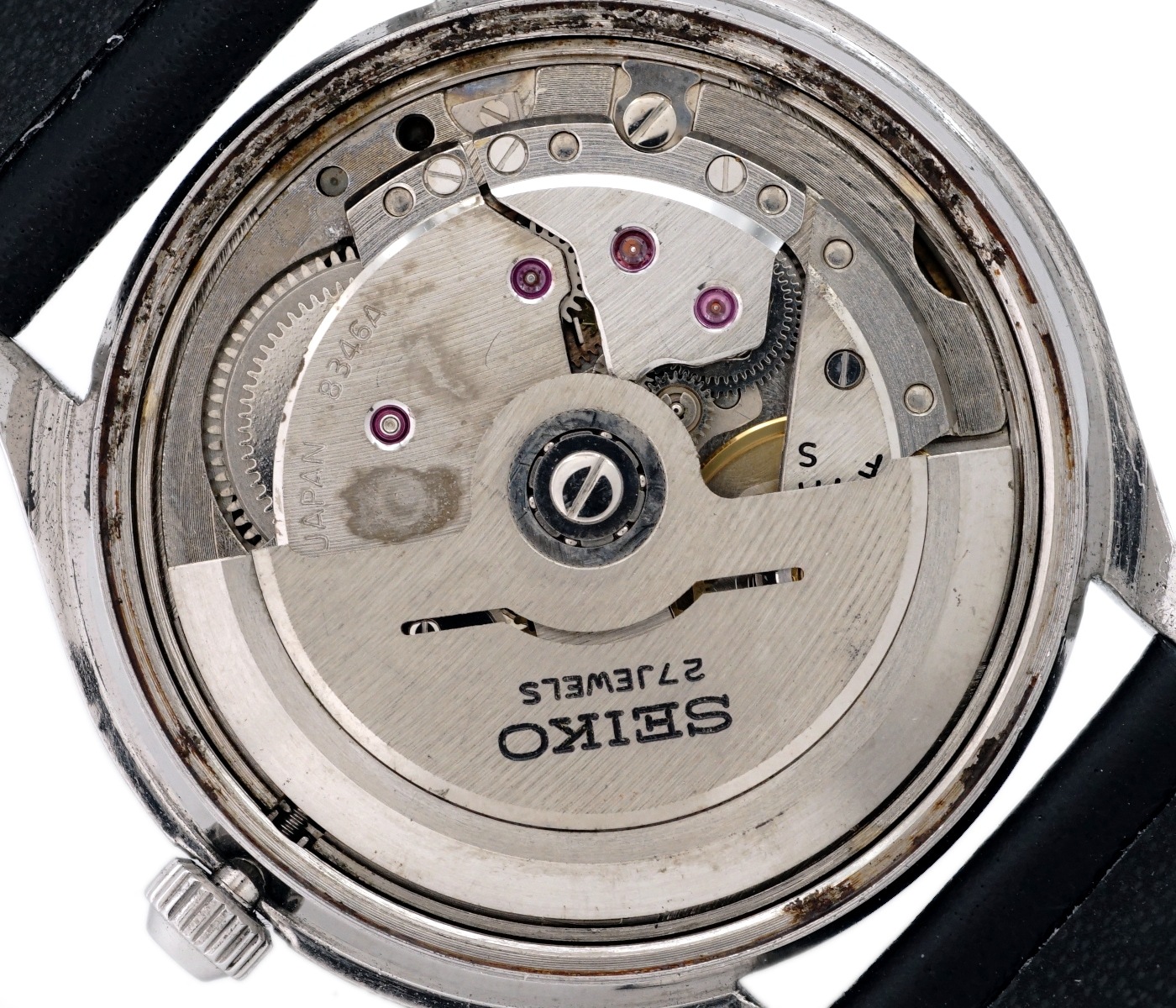 セイコー ビジネスA 8346-8000 27石 Cal.8346A 自動巻 OH済 昭和42年/