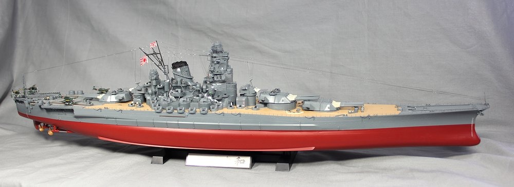 1/350 戦艦『大和』 リニューアルキットディティールアップ完成品
