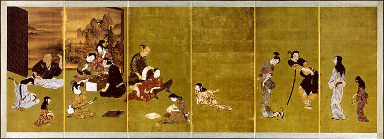 作家物 押し絵画 縮緬細工歌舞伎者（川越みよ子）10号栞付michiko