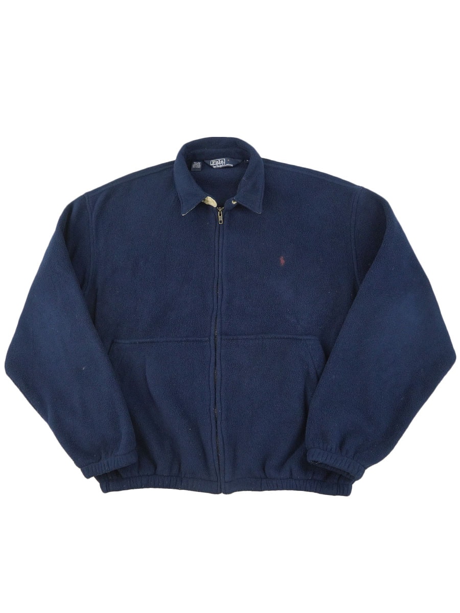 ラルフローレン フリース スウィングトップ ネイビー 表記(L) | SOLD